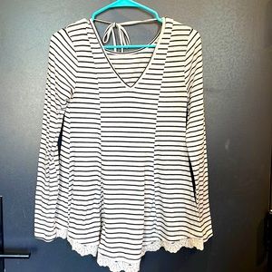 Striped Tunic Top